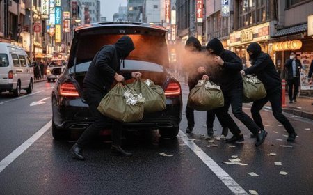 Filmleri aratmayan hırsızlık! Sokak ortasında 2.7 milyon dolar dolu çantalar çalındı