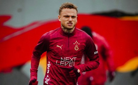 Galatasaray'ın yeni transferi Noa Lang, sahaya indi!