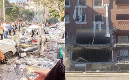 İran'da bir binada şiddetli patlama! Can kaybı var