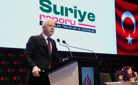 'Suriye Raporu: Öngörüler, Teklifler ve Çözümler' başlıklı rapor kamuoyuyla paylaşıldı