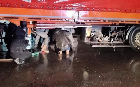 Şırnak'ta TIR’da 142 kilogram metamfetamin ele geçirildi: 2 gözaltı