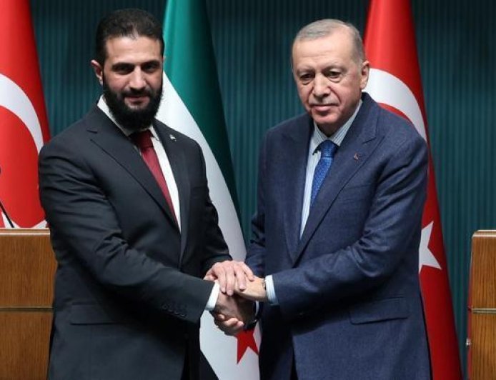 Cumhurbaşkanı Erdoğan, Suriye Cumhurbaşkanı Ahmed Şara ile görüştü