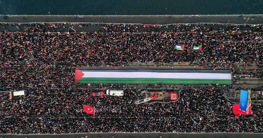 İstanbul'dan dünyaya Gazze mesajı
