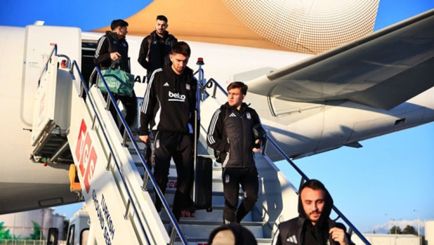 Beşiktaş'ta Antalya kampı başladı!