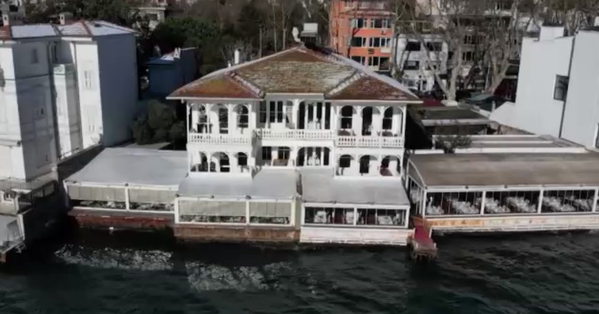 Tarihi yalı rekor fiyata satılıyor. İki asırlık Burhanettin Sezerar Yalısı yeniden satışa çıktı