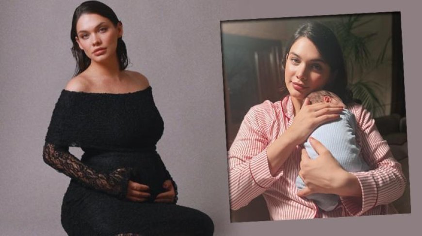 İşte Güneş bebeğin son hali! Beste Kökdemir ve minik oğlundan yeni kare