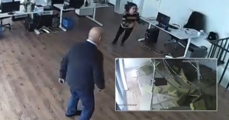 Bursa’da lodos dehşeti. Plazanın tavanı çöktü