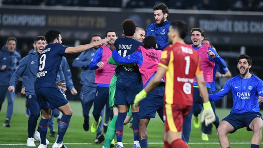 Marsilya'yı penaltılarla deviren PSG, Fransa Süper Kupa'nın sahibi oldu!