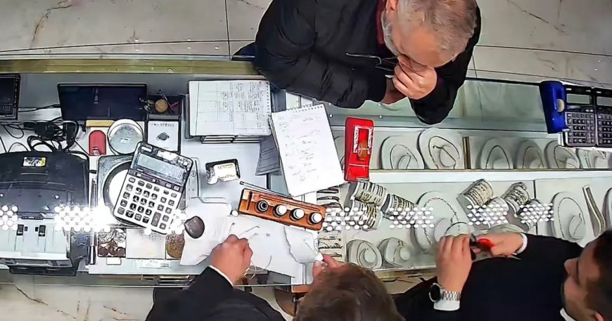 58 gramlık sahte altını 24 ayarla değiştirmek istedi, ev hapsine çarptırıldı