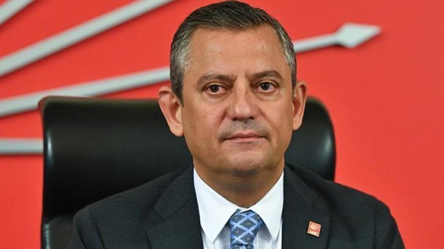 CHP Genel Başkanı Özel'den en düşük emekli maaşına ilişkin açıklama