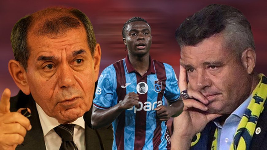 Galatasaray'ın ardından Fenerbahçe de Oulai için Trabzonspor'a teklif yaptı! İşte transferde son durum