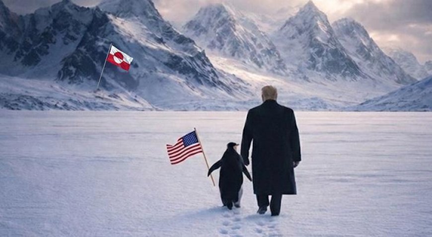 Beyaz Saray'dan skandal paylaşım! 'Orada penguen mi var?'