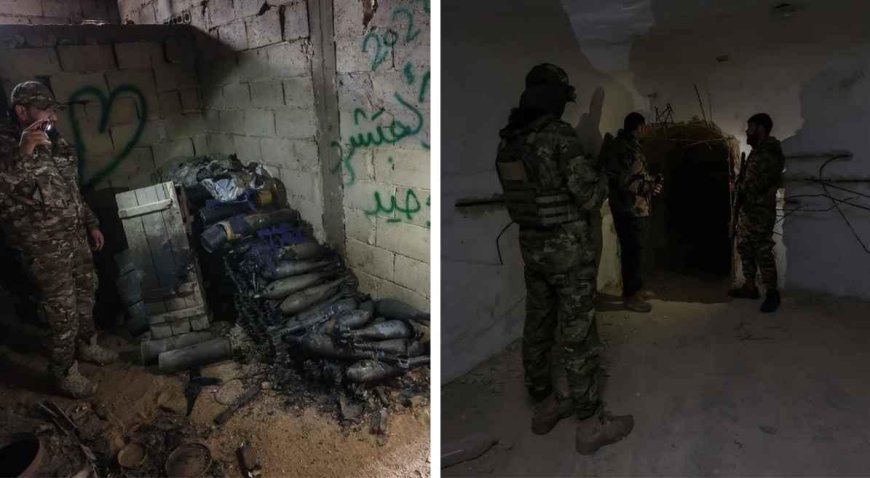 SON DAKİKA HABERLER: Suriye'de 'yeraltı terör şehri'! Ev konforunda tüneller, kilise altında bomba depoları...