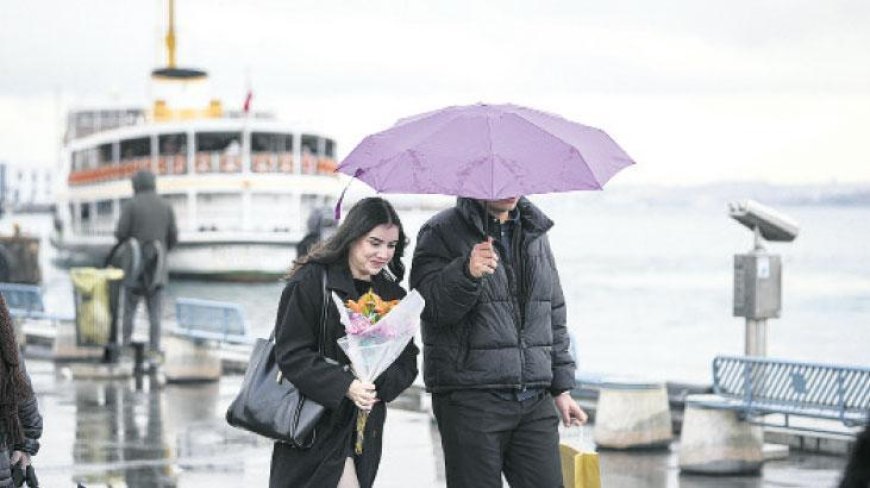 Dikkat! İstanbul 4 gün sağanak altında: Yağmur var ama kar yok