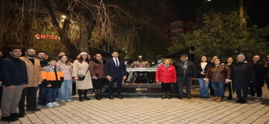 CHP Çerkezköy İlçe Teşkilatı Uğur Mumcu, Gaffar Okkan ve İsmail Cem’i Andı