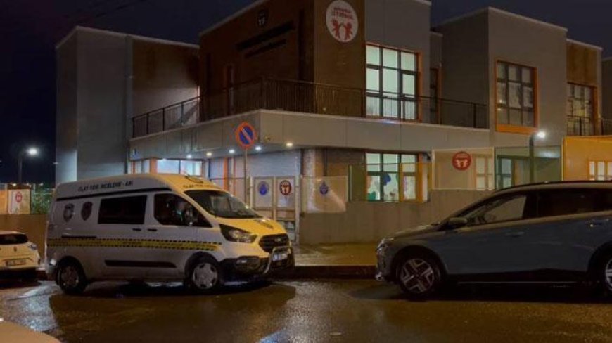 İBB'nin çocuk etkinlik merkezinde polis ekiplerince inceleme