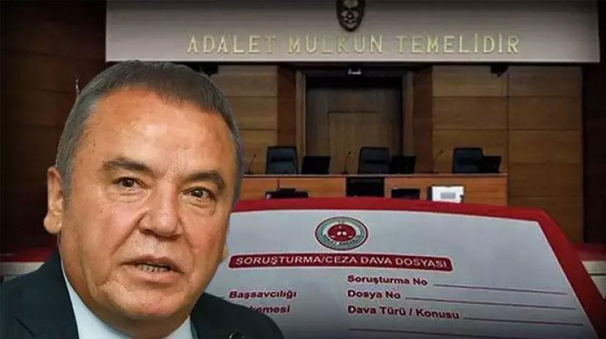 Antalya Büyükşehir Belediyesi soruşturması iddianamesi 26 ayrı eylemi kapsıyor
