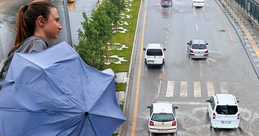 Meteorolojiden sarı kodlu uyarı. Yarın sabah Trakya'dan giriş yapacak