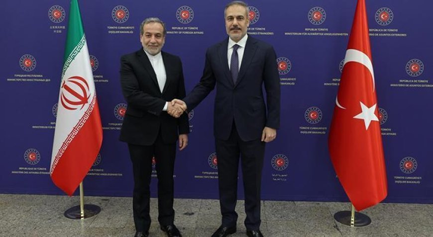 Dışişleri Bakanı Hakan Fidan, İranlı mevkidaşı Arakçi ile görüştü!