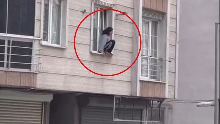 Esenyurt’ta korkunç iddia: Genç kadın darbedilip eve kilitlendi, kendini camdan attı