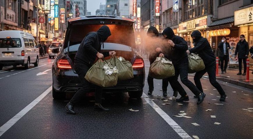 Filmleri aratmayan hırsızlık! Sokak ortasında 2.7 milyon dolar dolu çantalar çalındı