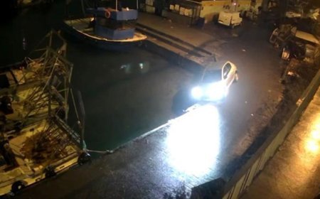 Sarıyer'de otomobilin denize düştüğü yerde ikinci kaza!