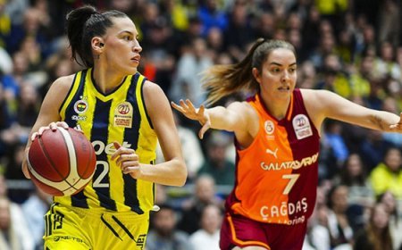 Fenerbahçe Opet 75-70 Galatasaray Çağdaş Faktoring (Kadınlar Basketbol Süper Ligi)