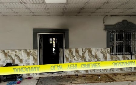 Mardin'de yangın faciası. Yaşlı çift yaşamını yitirdi