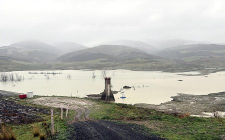 Tekirdağ'da Naip Barajı'nda doluluk yüzde 3'e yükseldi