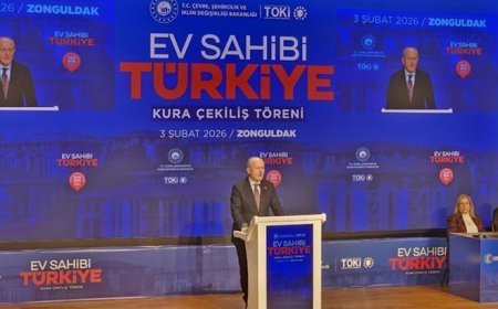 Zonguldak’ta 1872 TOKİ konutu için kura heyecanı!