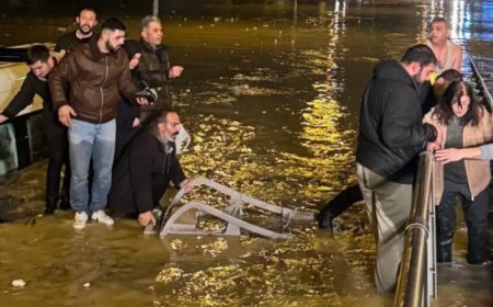 Sele kapılan minibüste can pazarı
