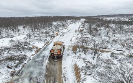 Tekirdağ Büyükşehir Belediyesi'nden kar seferberliği