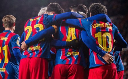 Barcelona, Kral Kupası'nda yarı finalde!