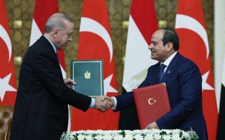 Türkiye ile Mısır arasında 7 anlaşma imzalandı