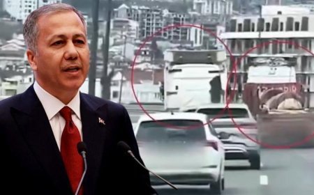 Bakan Yerlikaya duyurdu: Otoyolu kapatan TIR sürücüsüne ‘Gereği Yapıldı’
