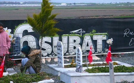 Depremde yaşamını yitirenler mezarları başında anıldı