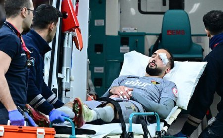 Ahmed Kutucu ile çarpmıştı! Yüzünde kırıklar tespit edildi