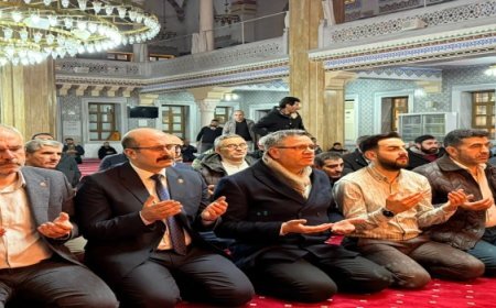 6 ŞUBAT’IN ACISI ÇERKEZKÖY’DE DUALARLA YAŞATILDI