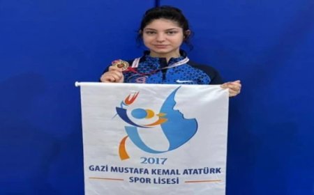 ÇERKEZKÖY’ÜN GURURU ZENAN AZRA BEKTAŞ TEKİRDAĞ ZİRVESİNDE