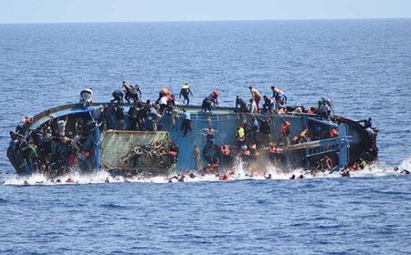 Libya açıklarında göçmen teknesi alabora oldu! 53 kişi kayıp