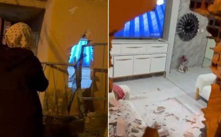 Evinde otururken kamyonetin çarparak yıktığı duvarın altında kaldı