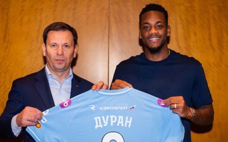 Fenerbahçe'den Zenit'e transfer olan Jhon Duran'dan itiraf