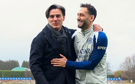 Vincenzo Montella'dan Inter'e ziyaret!