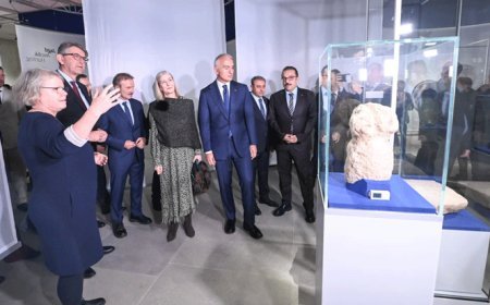 12 bin yıllık tarih Avrupa'nın kalbine taşındı