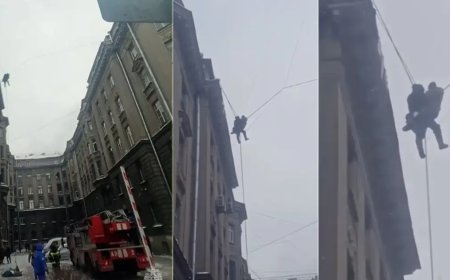 Kemer takmadı, elektrik telleri hayata bağladı