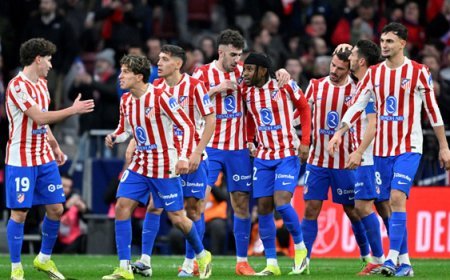 Atletico Madrid, Barcelona'yı farklı devirdi!