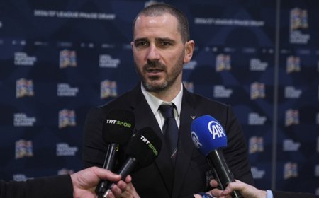 Leonardo Bonucci: 'Türkiye önemli yıldızlara sahip'