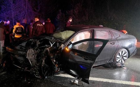 Beykoz'da feci kaza! Otomobil ile hafif ticari araç çarpıştı: 1 ölü, 5 yaralı