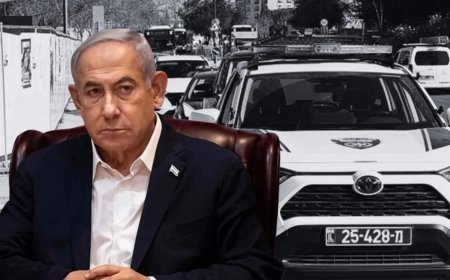 Netanyahu'nun ofisinin önünde şüpheli paket! Bomba imha uzmanları gönderildi
