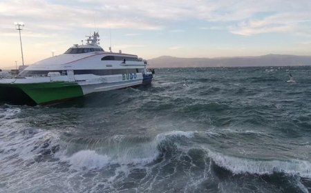 BUDO'nun bazı seferleri olumsuz hava koşulları nedeniyle iptal edildi